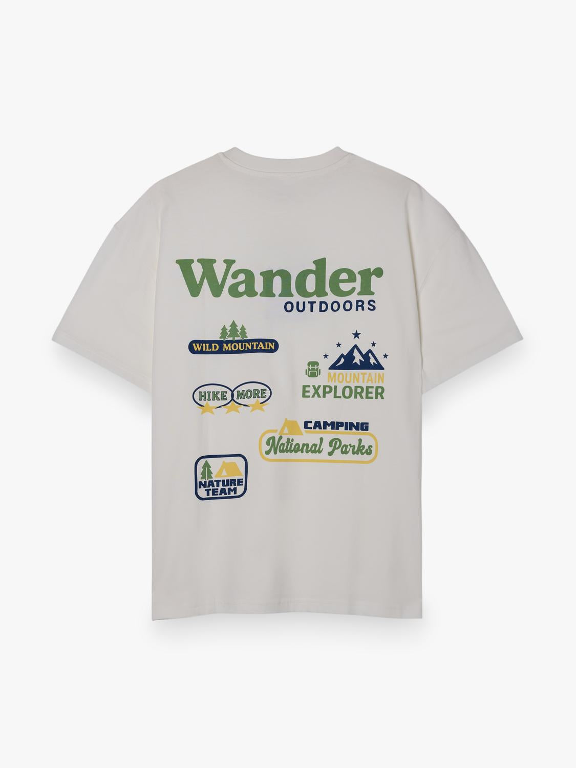 Remera Relaxed Summer Camp - White