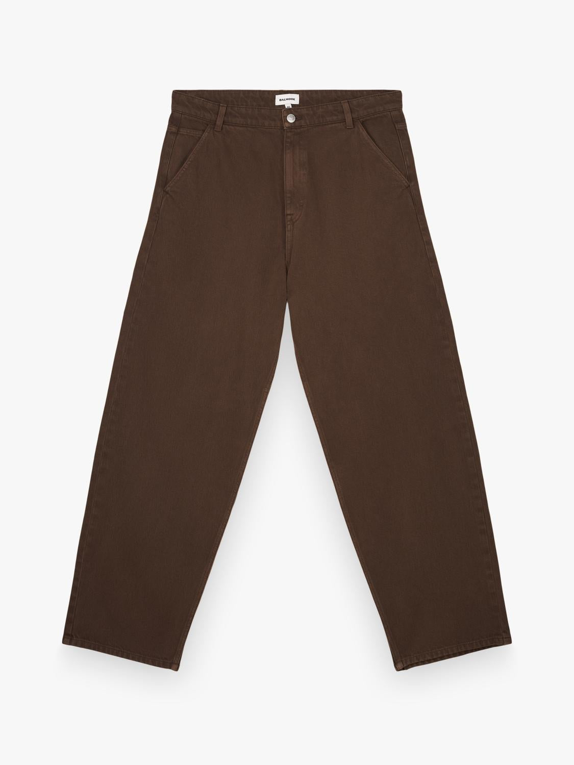 Pantalón TWILL SKATER FIT ALBERTO - Brown Out
