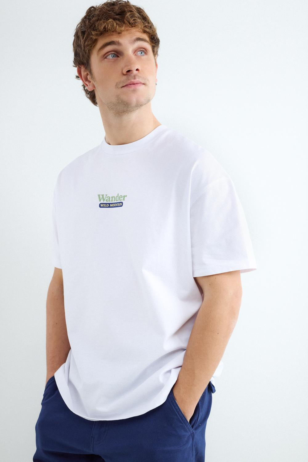 Remera Relaxed Summer Camp - White