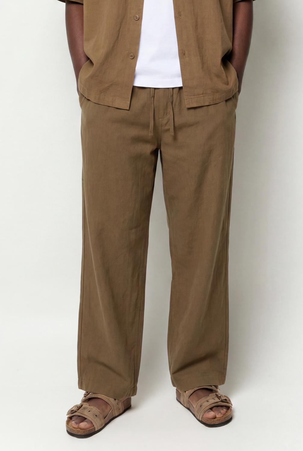 Pantalón JOGGER LIGHT COTTON - Brown Out