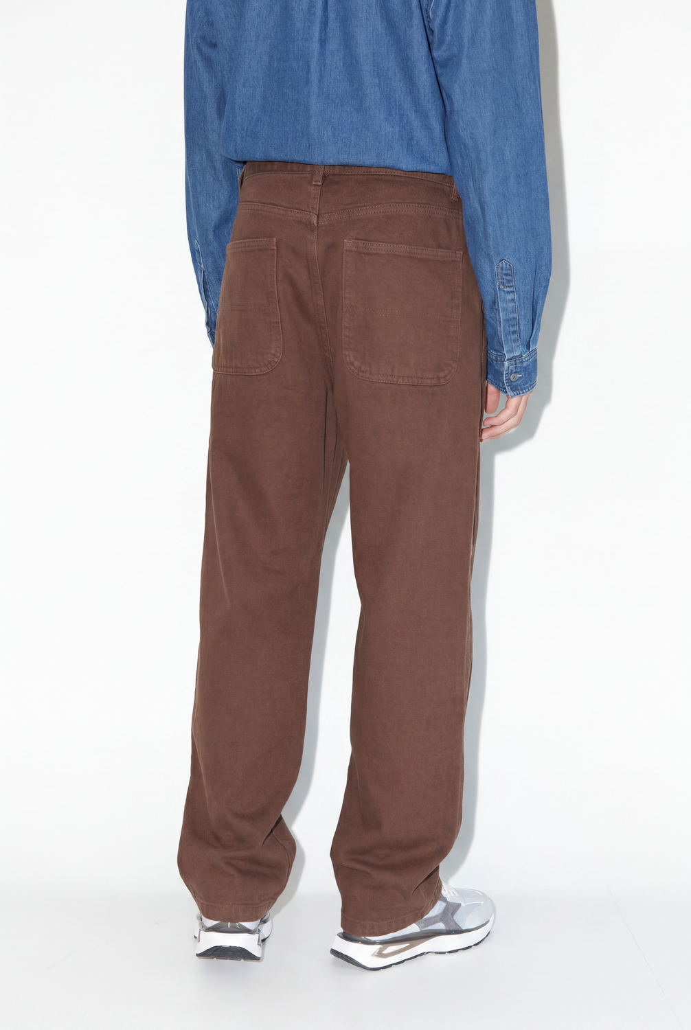 Pantalón TWILL SKATER FIT ALBERTO - Brown Out