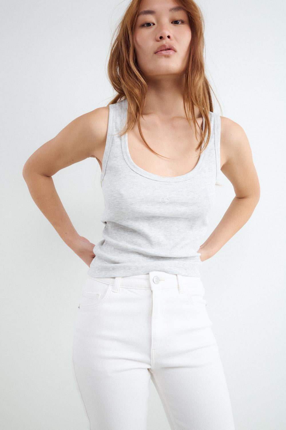 Jean DENIM FLARE FIT - White