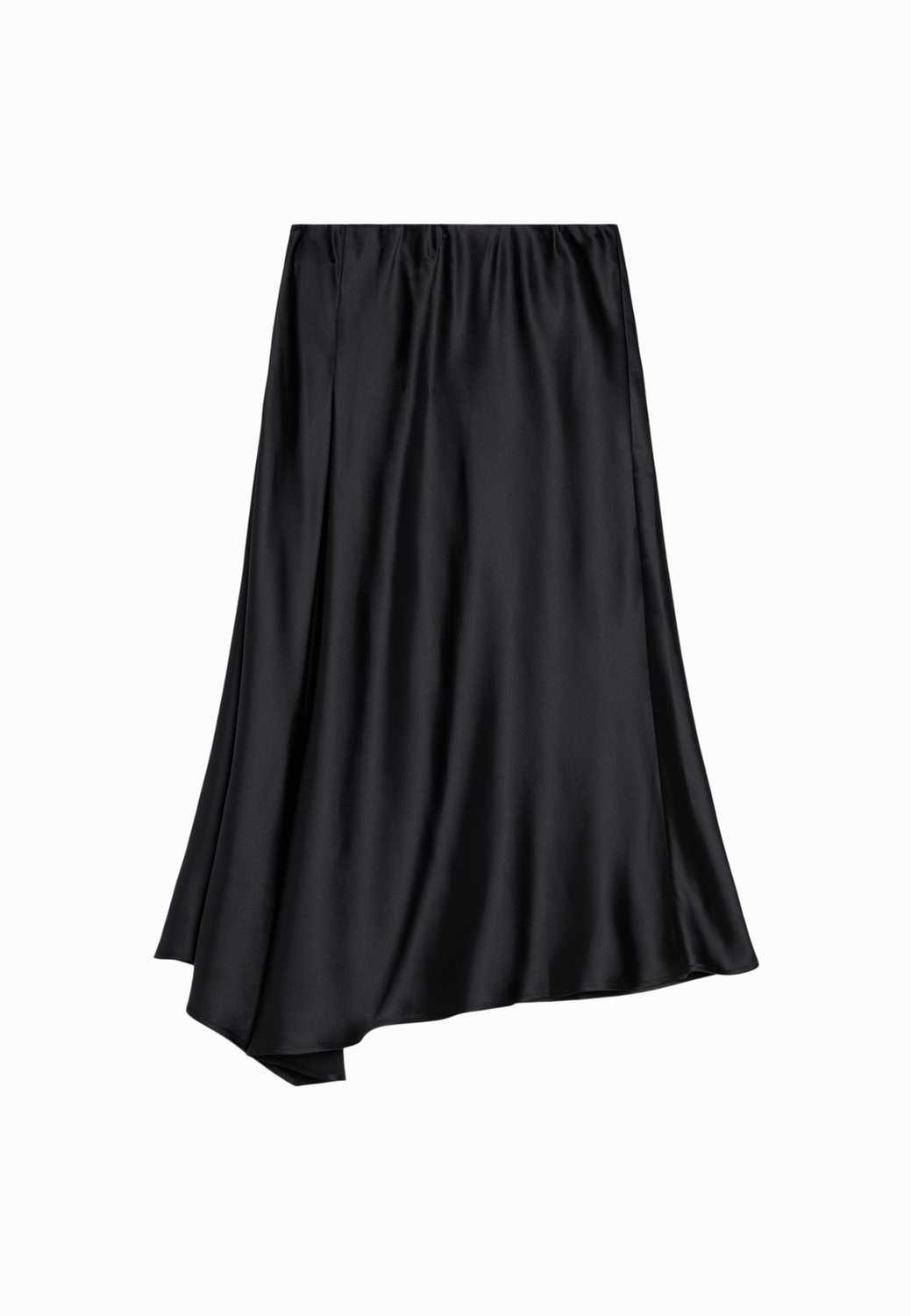 Pollera Basic Satin - Black