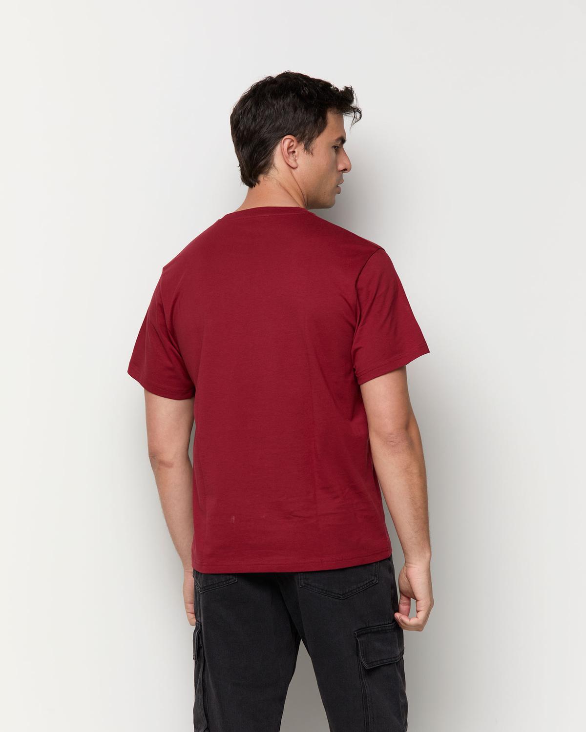 Remera Regular - Merlot