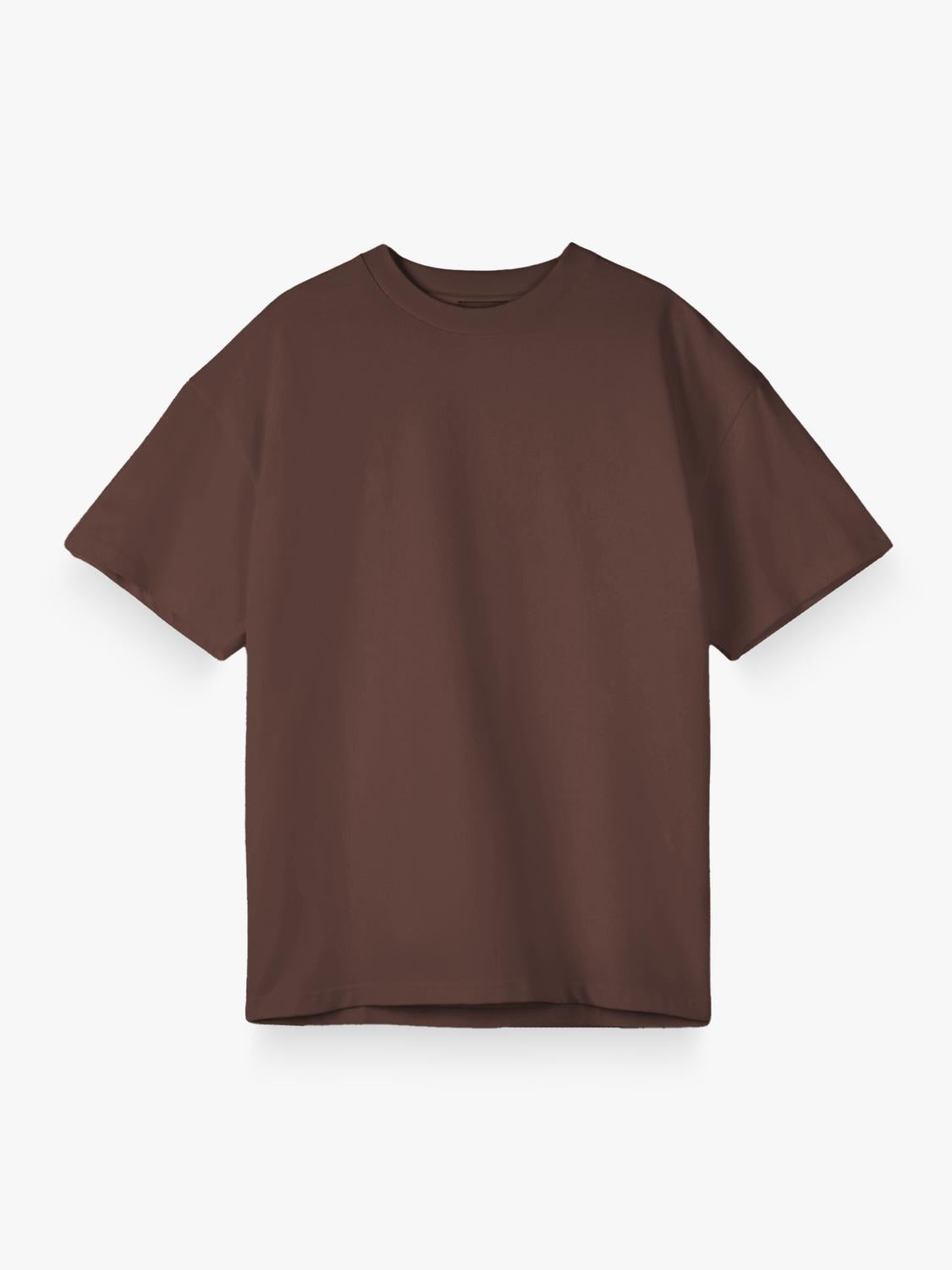 Remera Relaxed Heavy Weight - Brown Out