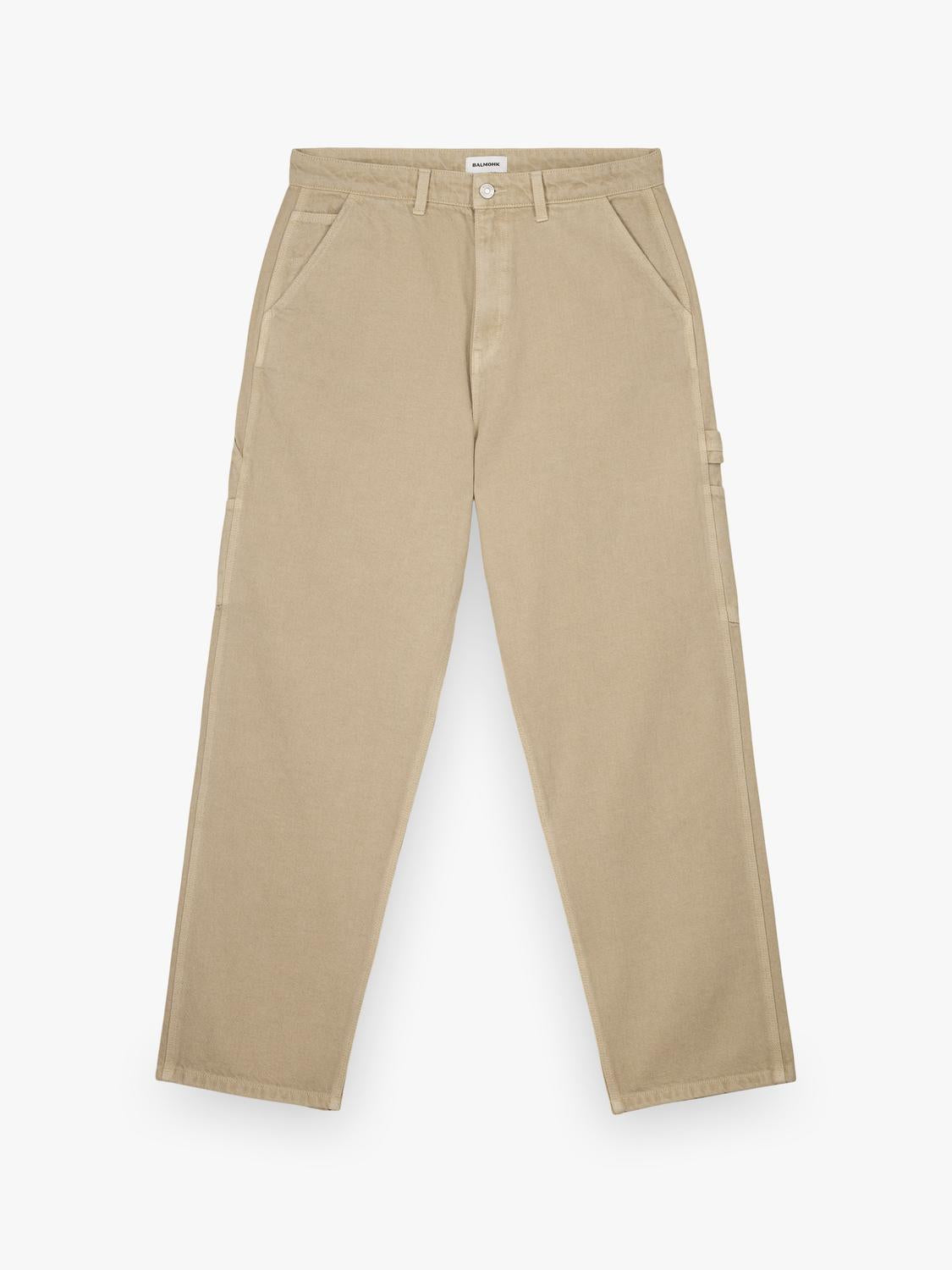 Pantalón RELAXED FIT CARPENTER PACO - Beige