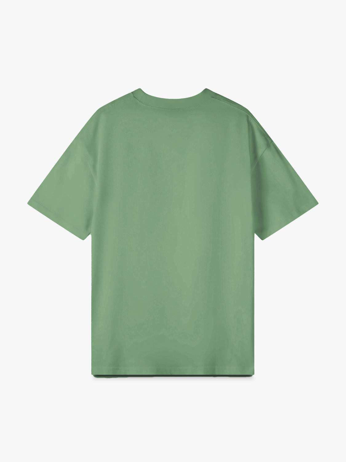 Remera Relaxed Heavy Weight - Classic Green
