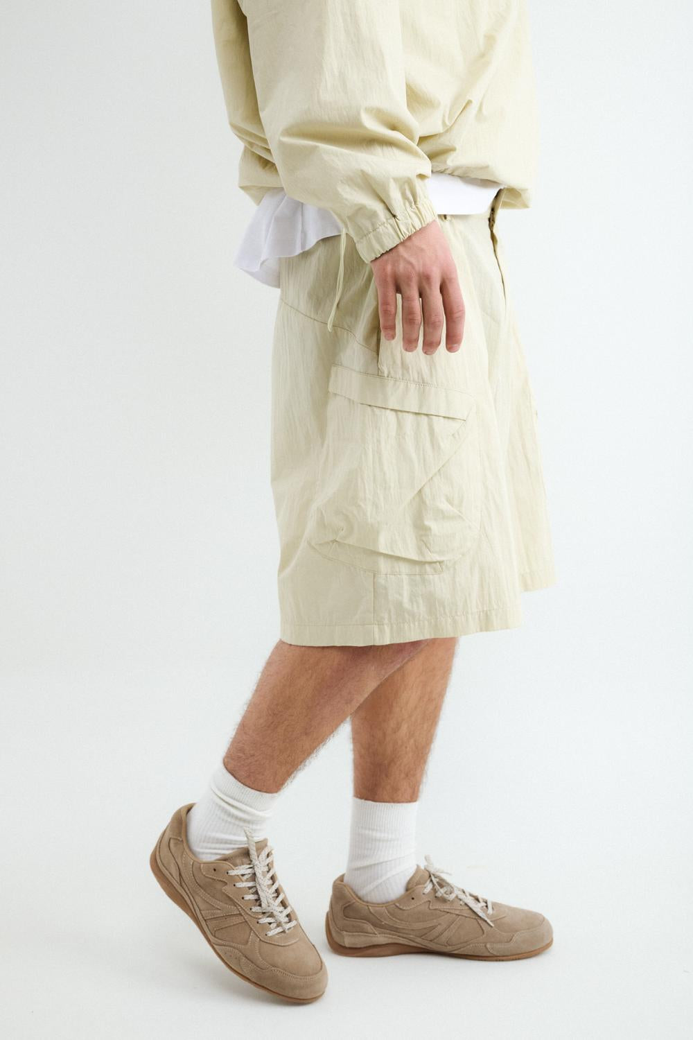 Pantalón Technic Cargo Bermuda - Lime Green