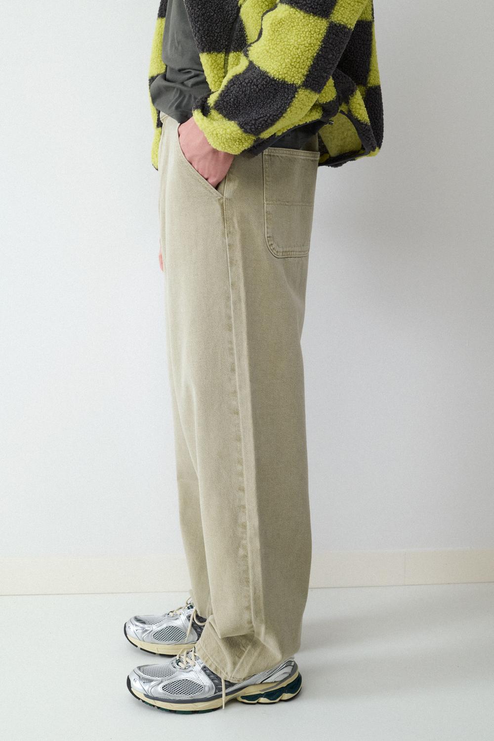 Pantalón TWILL SKATER FIT ALBERTO - Khaki