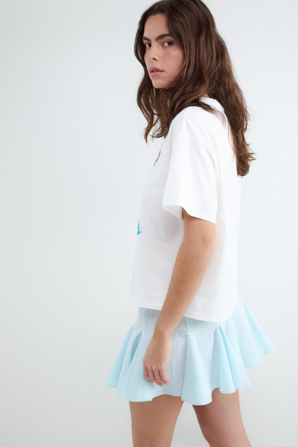 Remera Oversize Souvenir - White