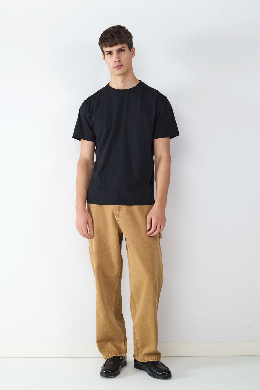 Pantalón RELAXED FIT CARPENTER PACO - Camel