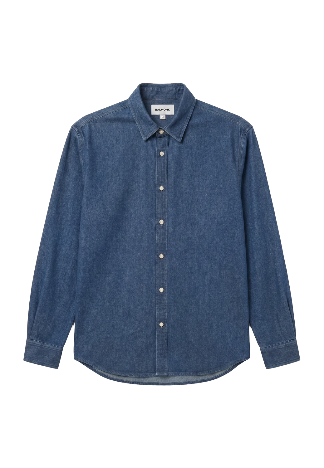 Camisa Regular Fit Heavy Denim - Medium Blue Denim